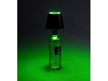 LED Akku Dimmbare Tisch-Lampen Deko-Lichter RGB Flaschen