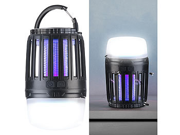 UV-Lampe mit Insektenvernichter für stichfreien Sommer