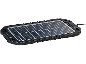 revolt Solar-Ladegerät für Auto-Batterien, Pkw, Wohnmobil, Versandrückläufer