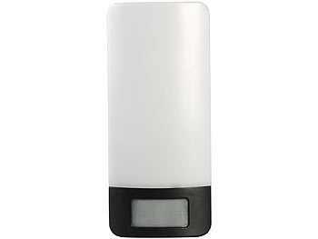 Luminea Home Control CCT-LED-Außen-Wandleuchte mit PIR-Sensor, 10 W, 850 lm, IP44, App