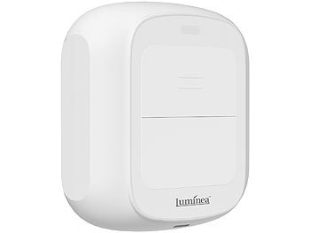 Luminea Home Control 2er-Set Smarte WLAN-Fernbedienung mit 2 Tasten, Licht & Szenen steuern