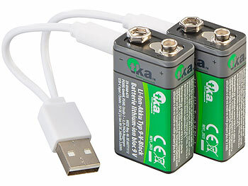 Ladeanschlüsse USB Ladegeräte Lithium Ionen wiederaufladbare wiederaufladbar Feuermelder