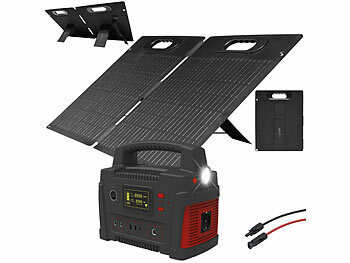 Solarzelle mit Powerbank