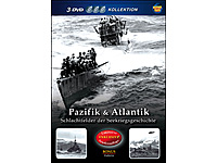 Pazifik & Atlantik - Schlachtfelder der Seekriegsgeschichte (3 DVDs) Dokumentationen (Blu-ray/DVD)