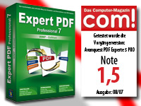 Avanquest Expert PDF Professional 7 Avanquest PDF-Generatoren (PC-Software)