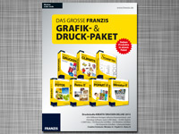 FRANZIS Das große FRANZIS Grafik- und Druckpaket FRANZIS Druckvorlagen & -Softwares (PC-Softwares)