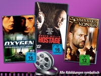 3 DVD-Filme & 38 PC-Vollversionen: "Hostage/Oxygen/Schwerter des ..."