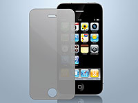 Somikon Displayschutzfolie für Apple iPhone 4/s, privacy Somikon Displayfolie (iPhone 4/4S)