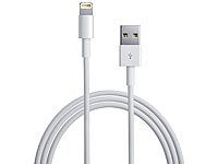 Apple Lade- und Synchronisations-Kabel, Lightning, für iPhone, iPad und iPod Apple Original Apple-lizenzierte Lightning-Kabel (MFi)