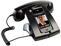 Callstel Retro-moderner Telefonständer für Handys & Smartphones Callstel Telefonstation für Smartphones