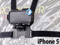 Xcase Outdoor-Gehäuse mit Brustgurt für iPhone 5/5s/SE Xcase Outdoor-Gehäuse für iPhones
