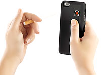 Xcase Smartphone-Hülle m. Zigarettenanzünder für iPhone 5/5s/SE, schwarz Xcase Schutzhüllen für iPhones 5/5s/SE