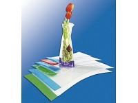 infactory Faltbare Kunststoff-Vasen "Color Tube" 7er-Set infactory Faltbare Blumenvasen aus Kunststoffen