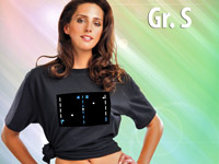 infactory Pong LED-T-Shirt Gr. S infactory