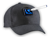 infactory Baseball-Cap mit beschriftbarer "Glow-in-the-dark-Fläche" infactory Baseball Caps