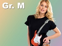 infactory Hightech-Musik-T-Shirt mit 6-saitiger E-Gitarre, Gr. M infactory LED-T-Shirts