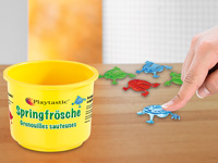 Playtastic Der Kinderklassiker: "Jumping Frog"-Spiel Playtastic Springfrosch-Sets