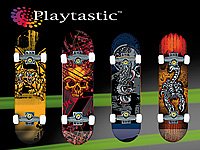 Playtastic Finger-Skateboards mit Griptape & austauschbaren Rollen, 4er-Set Playtastic Finger-Skateboard