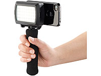 Somikon LED-Videoleuchte mit Stativhalterung für iPhone 4/4s Somikon Foto-/Videoleuchten (iOS)