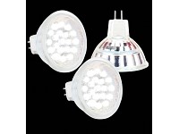 LED-Strahler 12 Volt, GU5.3, 20 LEDs, warmweiss, 3er Pack LED-Spots GU5.3 (warmweiß)