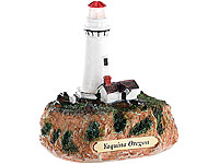 Leuchtturm Yaquina (Oregon, USA) in Lighthouses Holz-Präsentbox LED Heim-Dekorationen