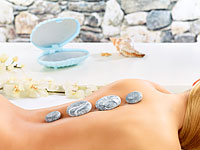newgen medicals Hot-Stone-Massage-Set mit 4 Steinen newgen medicals Hot Stone Sets inkl. Wärmegeräte