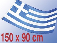 PEARL Länderflagge Griechenland 150 x 90 cm aus reißfestem Nylon PEARL Länderfahnen