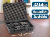 Xcase Staub- und wasserdichter Koffer, 51,5 x 41,5 x 20 cm, IP67 Xcase Staub- und wasserdichte Mini-Koffer