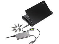 revolt Flaches Universal-Notebook-Netzteil 70 Watt mit USB-Ladeport revolt Universal Notebook-Netzteile