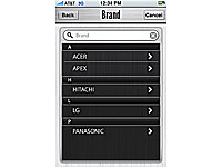 auvisio IR TV-Fernbedienung UFX-31.IR f. iPhone/iPad/iPod (inkl. App) auvisio