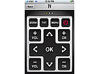 auvisio IR TV-Fernbedienung UFX-31.IR f. iPhone/iPad/iPod (inkl. App) auvisio