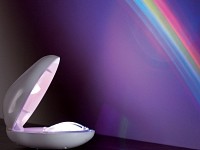 Lunartec LED-Regenbogen-Projektor mit Timer Lunartec 