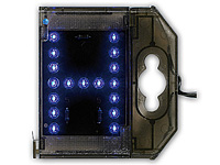 Lunartec LED-Letter H - blau Lunartec LED-Leuchtbuchstaben