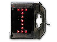 Lunartec LED-Letter I - rot Lunartec LED-Leuchtbuchstaben