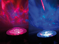 Lunartec Laser-Kugel-Lampe mit Polarlicht-Effekten (Versandrückläufer) Lunartec Laser-Polarlichtprojektoren