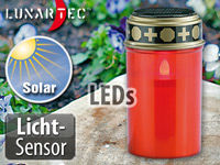 Lunartec Solar-LED-Grablicht mit Dämmerungssensor Lunartec LED-Solar-Grablichter