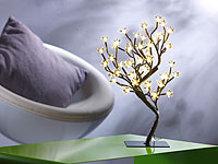 Lunartec LED-Leucht-Baum im Kirschbaum-Design, 45 cm Lunartec Große LED-Bäume für innen und außen