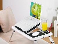 General Office Notebooktisch mit 2 USB-Lüftern, klappbar (refurbished) General Office Notebooktische mit Lüfter