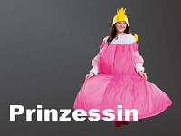 Playtastic Selbstaufblasendes Kostüm "Prinzessin" Playtastic Selbstaufblasende Kostüme