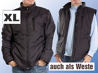 PEARL urban Beheizte Winterjacke mit Carbon-Infrarot-Technologie Größe XL PEARL urban Akku-beheizbare Jacken