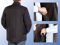 PEARL urban Beheizte Winterjacke mit Carbon-Infrarot-Technologie Größe XL PEARL urban Akku-beheizbare Jacken