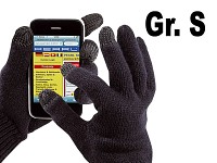PEARL urban Touchscreen-Handschuhe kapazitiv "S" für iPad, iPhone, iPod touch u.a. PEARL urban