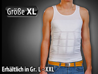 newgen medicals Figurformendes Bauch-Weg-Shirt, Gr. XL newgen medicals Bauchweg Shirts für Herren