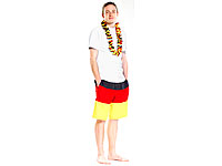 Speeron Badeshorts im schwarz-rot-goldenen Deutschland-Design, Gr. XXL Speeron Badeshorts für Deutschland-Fans