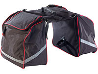 Xcase Doppel-Gepäckträgertasche, wasserabweisend, mit Reflektions-Streifen Xcase 