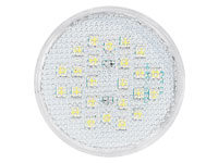 Luminea Highpower-LED-Lampe, 24 SMD-LEDs,5W,GX53 Tageslicht,320lm,4Stk Luminea 