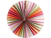 Lunartec Papierleuchte "Rad" - Multicolor inkl. Fassung und Kabel Lunartec Deko-Lampions