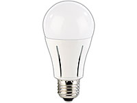 Luminea Highpower-LED-Lampe, 12W, E27, warmweiß, 810 lm Luminea LED-Tropfen E27 (warmweiß)