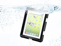 Somikon Unterwasser-Hardcase für iPad 1/2/3/4/Air, schwarz Somikon iPad-Schutzhüllen, wasserdicht