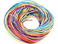 Playtastic Scoubidou Bastelset mit 96 Knüpfbändern in 10 Farben Playtastic Knüpfbänder-Sets